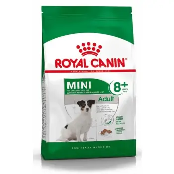 Royal Canin Mini Adult 8+ karma sucha dla psów starszych od 8 do 12 roku życia, ras małych 8kg