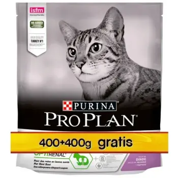 Purina Pro Plan Cat Sterilised Renal Adult Indyk 800g (400+400g gratis)