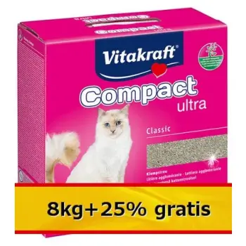 Żwirek Vitakraft Compact Ultra 8kg+25% gratis (10kg) [2489327]