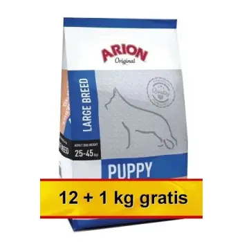 Arion Original Puppy Large Salmon & Rice 13kg (12+1kg gratis)
