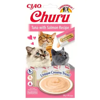Inaba Ciao Cat Churu Creamy Tuńczyk i łosoś 56g