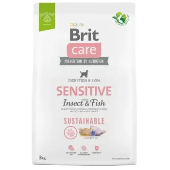 Brit Care Sustainable Sensitive Insect & Fish 3kg