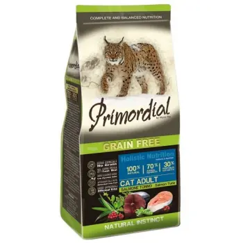 Primordial Cat Grain Free Adult Salmon & Tuna 2kg