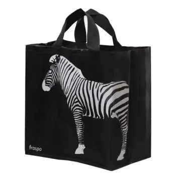 Torba Animals 24L zebra czarna