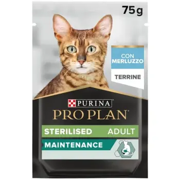 Purina Pro Plan Cat Sterilised dorsz saszetka 75g