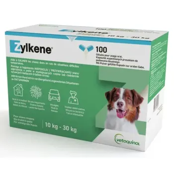 Vetoquinol Zylkene 225mg dla psów 10-30kg - blister 10 kapsułek