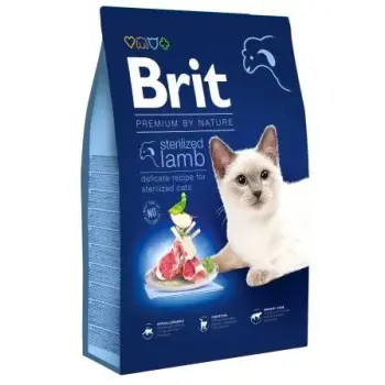Brit Premium By Nature Cat Sterilized Lamb 300g
