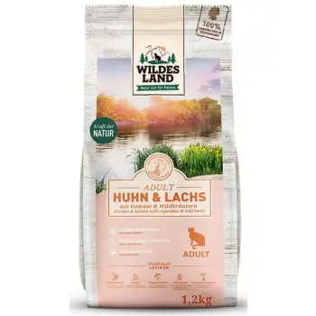 Wildes Land Classic Adult Huhn & Lachs 1,2kg