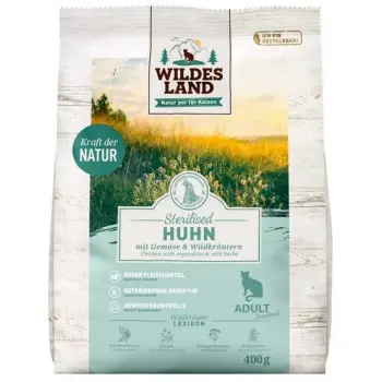 Wildes Land Classic Adult Sterilised Huhn 400g