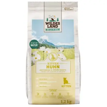 Wildes Land Classic Kitten Huhn 1,2kg