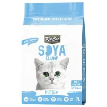 Kit Cat Żwirek ECO SoyaClump Baby Powder 7L