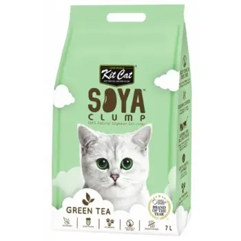 Kit Cat Żwirek ECO SoyaClump Green Tea 7L