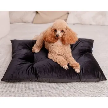 MIMIKO Pets Legowisko Poducha Velvet 70x50cm czarna