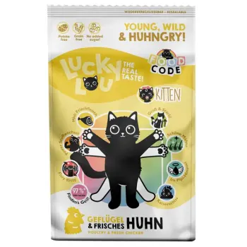 Lucky Lou Food Code Lifestage Kitten Geflugel & Huhn 750g