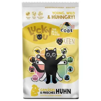 Lucky Lou Food Code Lifestage Kitten Geflugel & Huhn 1,7kg