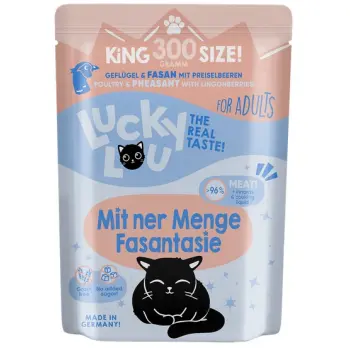 Lucky Lou Lifestage Adult Drób i bażant saszetka 300g