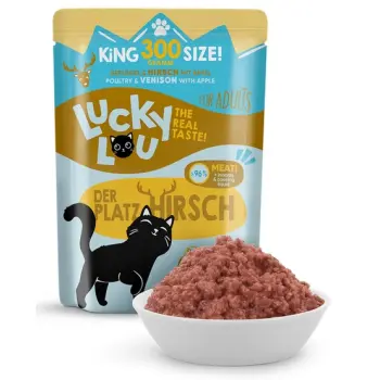 Lucky Lou Lifestage Adult Drób i jeleń saszetka 300g