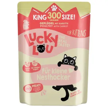 Lucky Lou Lifestage Kitten Drób saszetka 300g