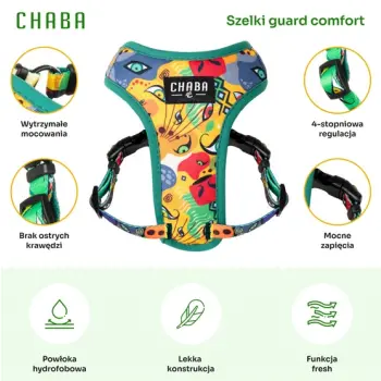 CHABA Szelki Guard Comfort Story III bezuciskowe M 1,6cm Jumbo