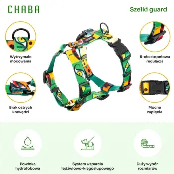 CHABA Szelki Guard Story III L 2,5cm Jumbo