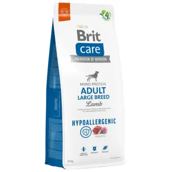 Brit Care Hypoallergenic Adult Large Lamb 14kg (12+2kg gratis)