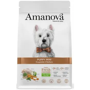 Amanova Dog Puppy Mini Exquisite Chicken - kurczak 2kg