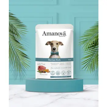 Amanova Dog Adult Iberian Pork - wieprzowina saszetka 300g [P04]