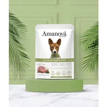 Amanova Dog Adult Luscious Lamb & Pork - jagnięcina i wieprzowina saszetka 100g [P05]