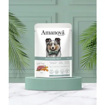 Amanova Dog Adult Irresistible Beef - wołowina saszetka 300g [P02]