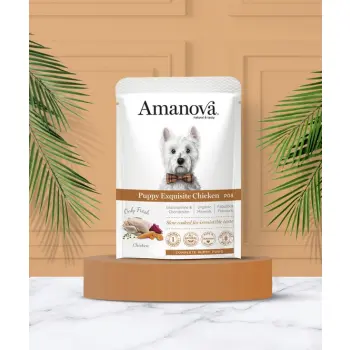 Amanova Dog Puppy Exquisite Chicken - kurczak saszetka 100g [P08]