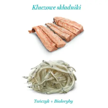 Amanova Cat Tuna & Whitebaits - tuńczyk i białoryby w bulionie puszka 70g [09]