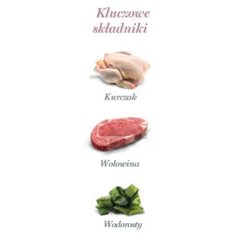 Amanova Cat Brilliant Beef & Chicken - wołowina i kurczak saszetka 85g [P14]