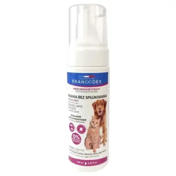 Francodex Pianka bez spłukiwania z dimetykonem dla psa i kota 150ml