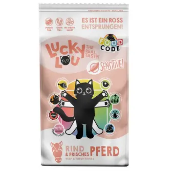Lucky Lou Food Code Sensitive Wołowina & Konina 1,7kg