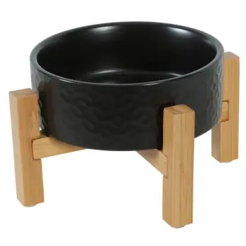Zolux Miska ceramiczna dla psa i kota Keramo Solo 300ml czarna