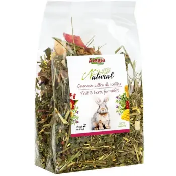 Alegia Natural Owocowe ziółka dla królika 130g