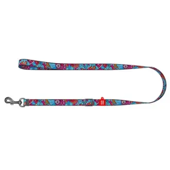 Collar WauDog Nylon Smycz nylonowa regulowana 25mm/152-183cm, wzór LATO