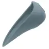 Collar WauDog Silicone Dysza do picia - końcówka 165x90mm szara