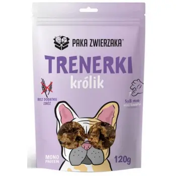 Paka Zwierzaka Trenerki Królik 120g