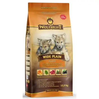 Wolfsblut Dog Wide Plain Puppy - konina i bataty 12,5kg