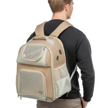 Trixie Plecak Willow do transportu psa 38x25x45cm beżowo-brązowy [TX-28831]