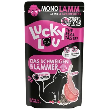 Lucky Lou SuperMono Jagnięcina saszetka 125g