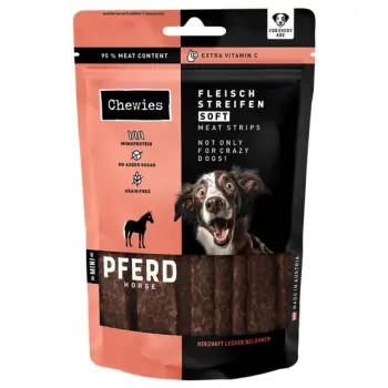 Chewies Meat Strips Soft Mini Konina 70g
