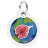 Collar WauDog Smart ID Zawieszka z QR-paszportem okrągła 3cm figa