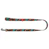 Collar WauDog Nylon Smycz nylonowa S 15mm/200cm, wzór ZĘBATE POTWORY