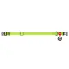 Collar Waterproof Obroża wodoodporna z QR-paszportem, plastikowy fastex, L 25mm/33-49cm jasnozielona