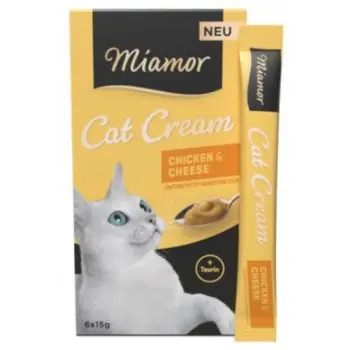 Miamor Cat Cream Kurczak i ser 6x15g