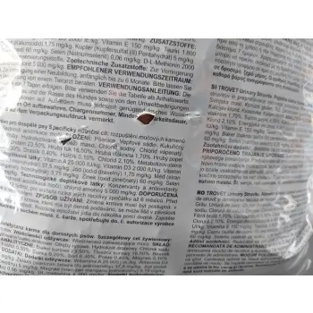 Trovet ASD Urinary Struvite dla psa 12,5kg USZKODZONE OPAKOWANIE [termin ważności: 27.08.2026]