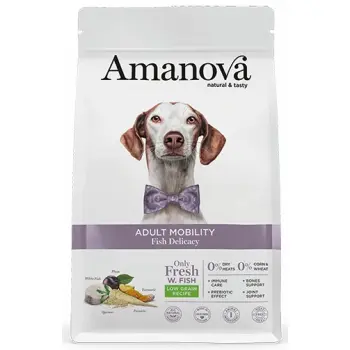Amanova Dog Adult Mobility Fish Delicacy - biała ryba 10kg