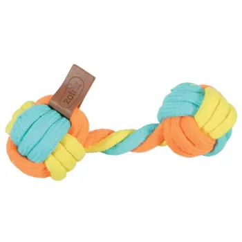 Zolux Zabawka dla psa gryzak hantel sznur Twist 18cm